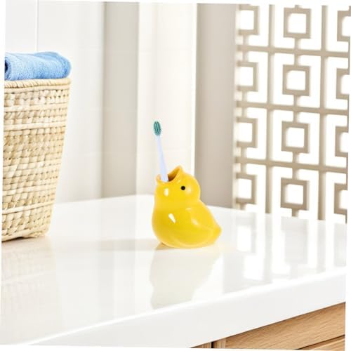 Adorable Ceramic Toothbrush Holder for Travel and Home
