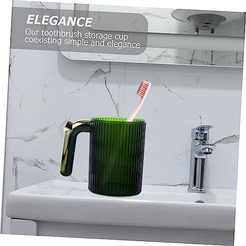 MAGICLULU Gold Travel Toothbrush Cup
