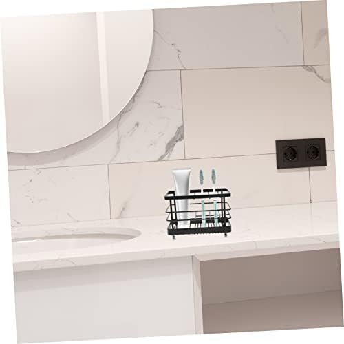 LIFKICH - Durable Iron Toothbrush Holder Rack for Bathroom Storage