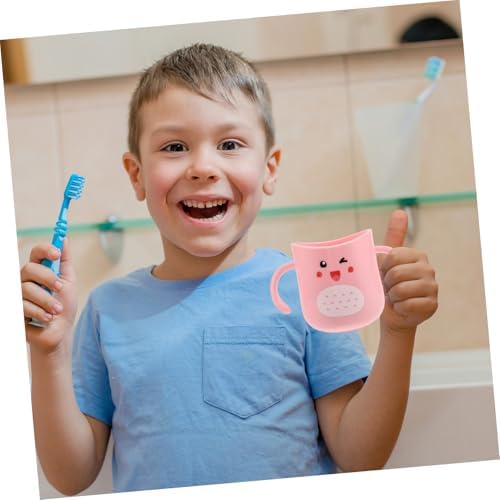 Kid-Friendly Boy Girl Toothbrush Cup