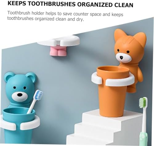 GALPADAWall-Mounted Toothbrush Holder for Bathroom - Organizes Your Toothbrushes Perfectly