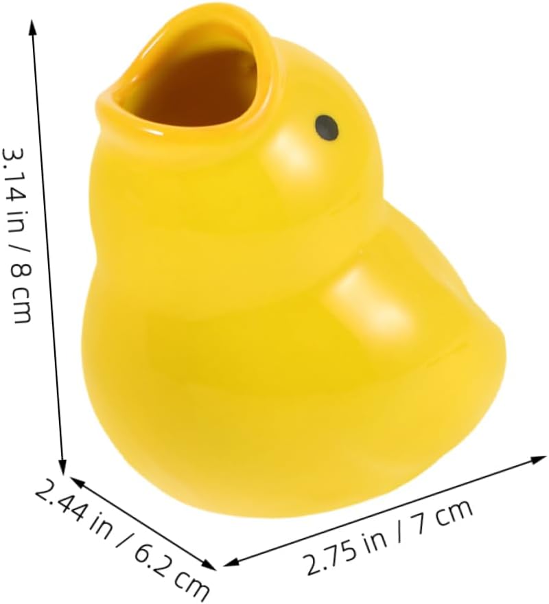 2pcs Cute Ceramic Animal Toothbrush Holder for Boys and Girls