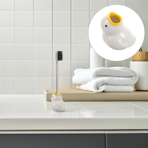 SMASOLO Ceramic Toothbrush Holder with Cartoon Design