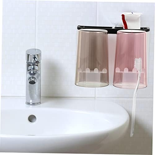 Elegant Wall-Mounted Toothbrush Organizer