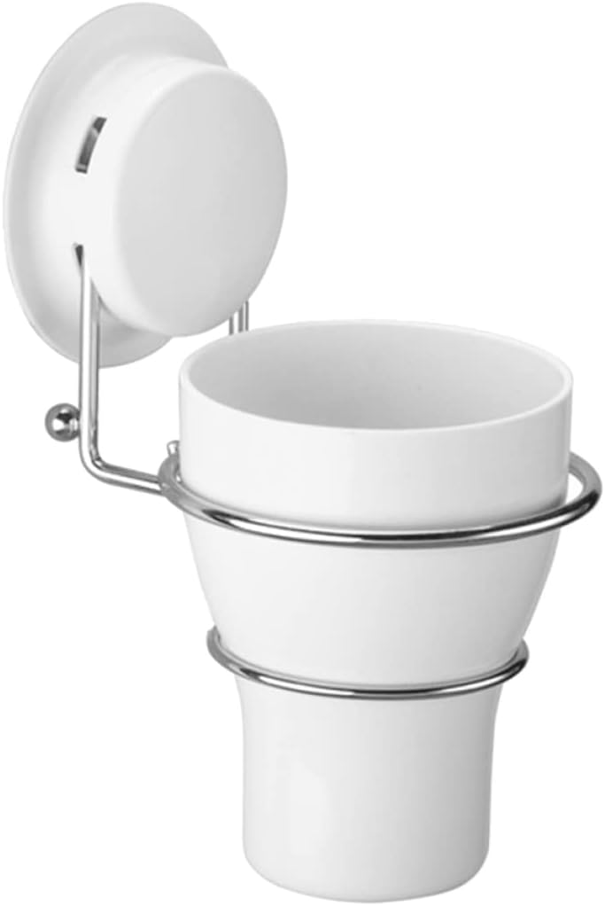 Suction Cup Toothbrush Holder for Bathroom