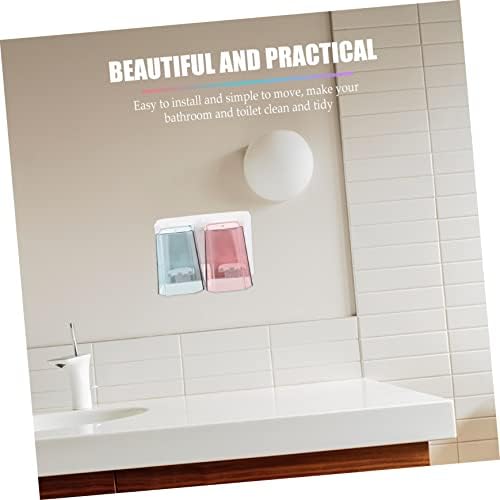 Wall-Mounted Toothbrush Holder Easy to Install