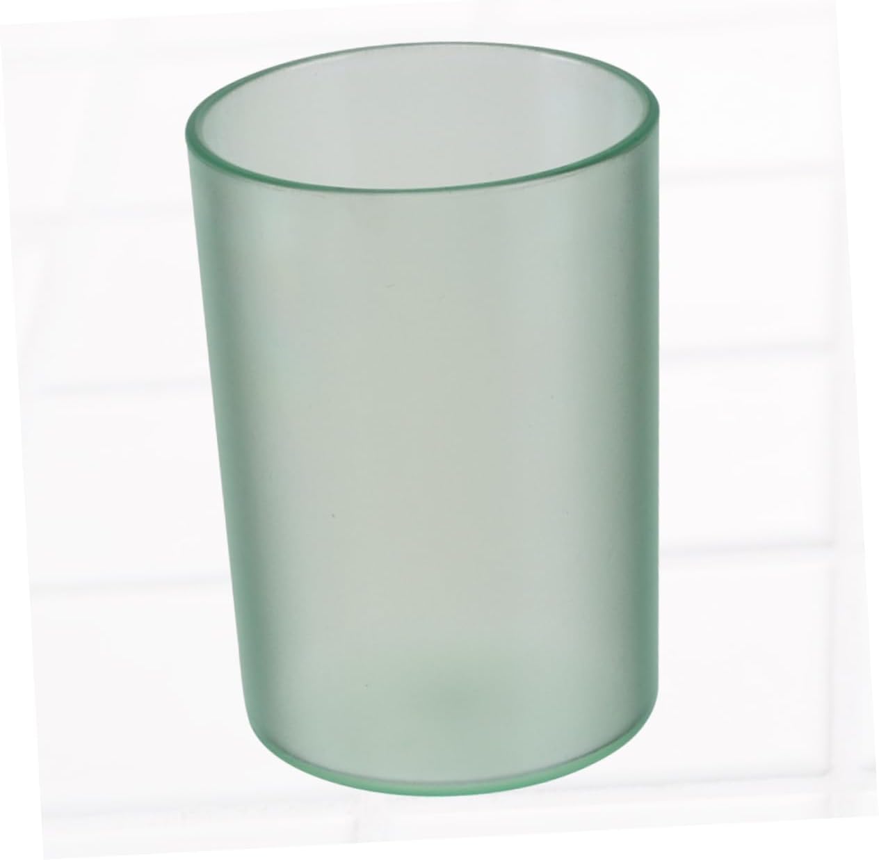 Sturdy Transparent Toothbrush Cup for Adults