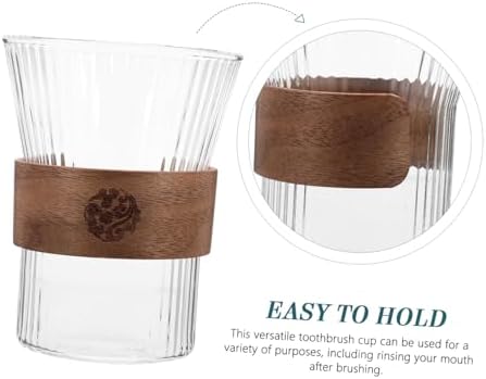 Happyyami Bathroom Mouthwash Toothbrush Holder - Comfortable Design Easy to Clean