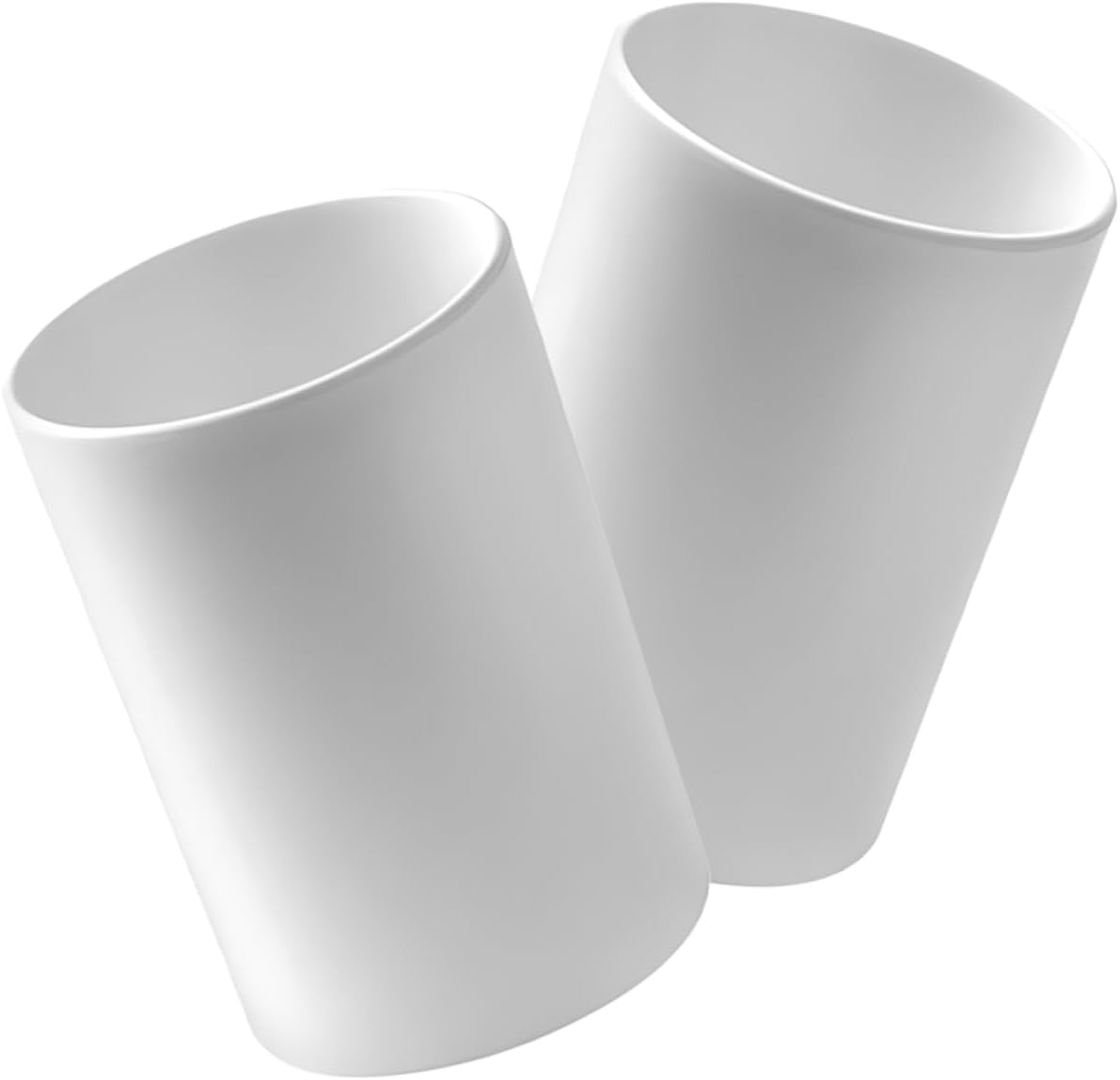 2pcs Dental Cup Holder for Bathroom and Travel Use