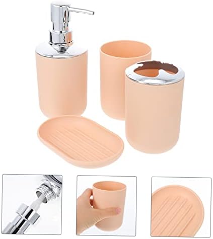 Solustre White Plastic Toothbrush Cup Easy to Clean