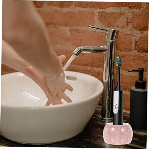 Ciieeo 2-Piece Marble Style Electric Toothbrush Holder
