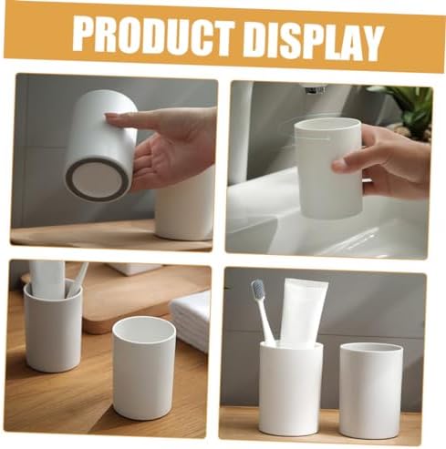 Reliable Durable 2-Pack Reusable Toothbrush Mouthwash Holder
