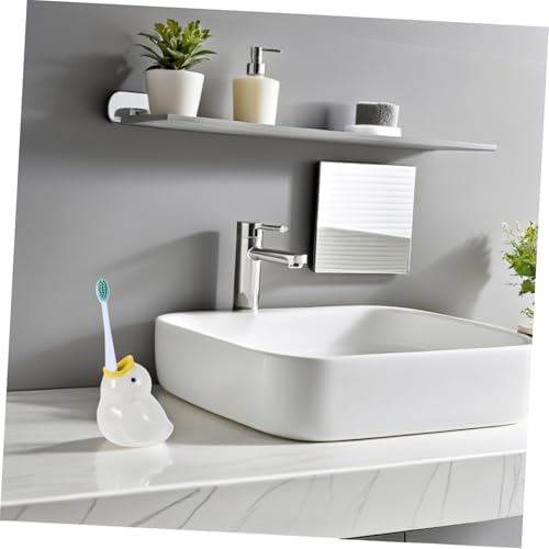 Cute Ceramic Toothbrush Holder - Compact Functional