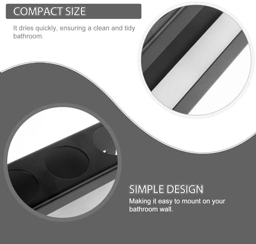 Stainless Steel Electric Toothbrush Organizer