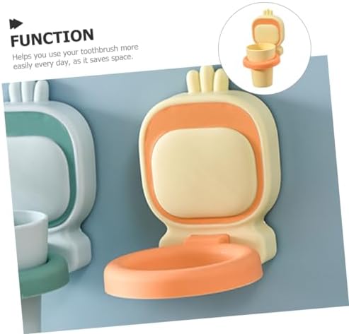 H O M E T Easy Plastic Toothbrush Cup