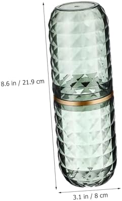 Dual-Purpose Travel Toothbrush Cup Organizer