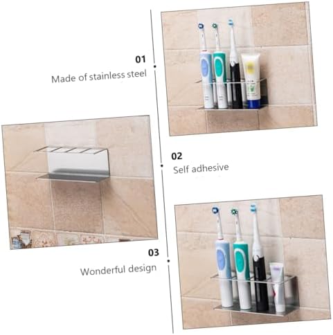 Stainless Steel Toothbrush Holder with Slots for US Market