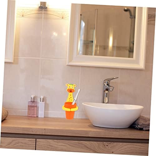 IWOWHERO 1-Pack No Punching Toothbrush Cup Holder
