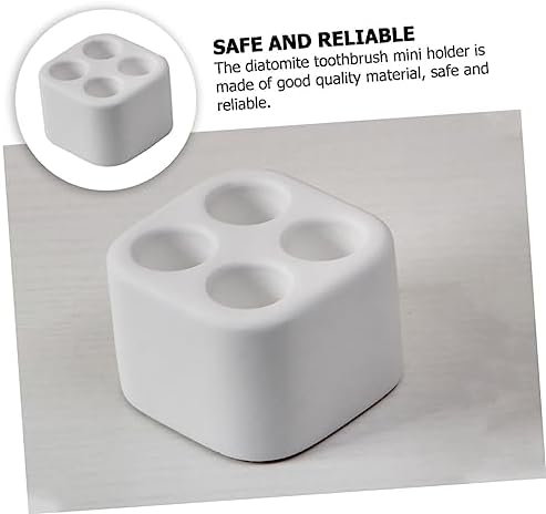 LIFKOME Diatomite Mini Toothbrush Holder