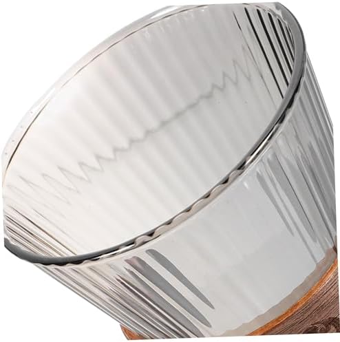 Elegant Glass Toothbrush Mouthwash Cup
