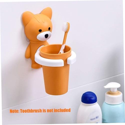 BEAHING Kids Cartoon Toothbrush Holder