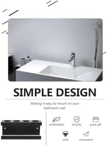 Stainless Steel Electric Toothbrush Organizer