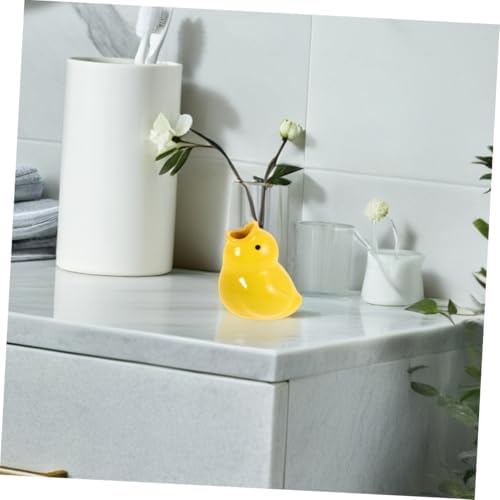 Adorable Travel-Friendly Ceramic Toothbrush Holder