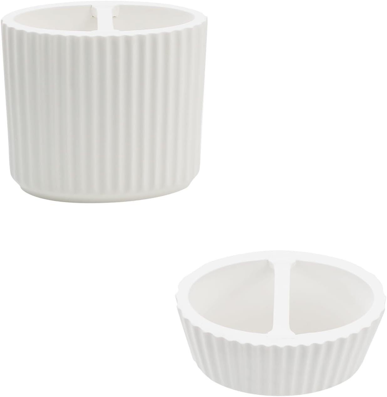 Compact Ceramic Toothbrush Holder