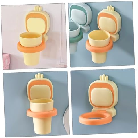 boys and girls toothbrush holder with cup