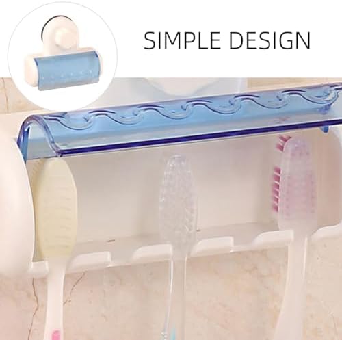 5-Brush Wall-Mounted Holder with Cover
