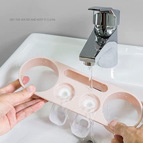 Wall-Mounted Toothbrush Organizer for Efficient Oral Care