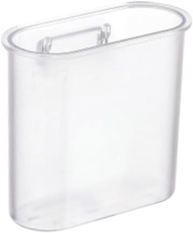 Hoement Transparent White Toothbrush Storage Shelf