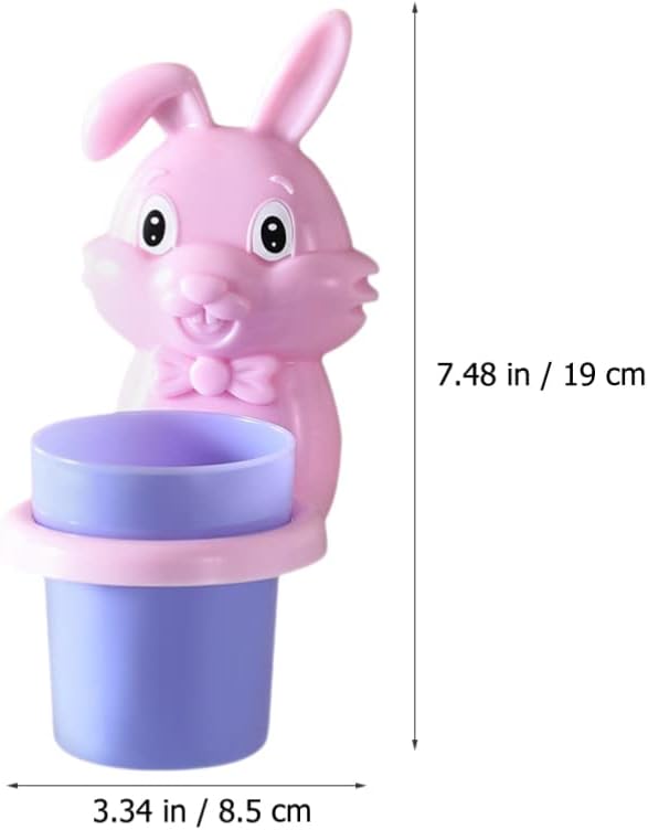 Alipis Rabbit Toothbrush Organizer