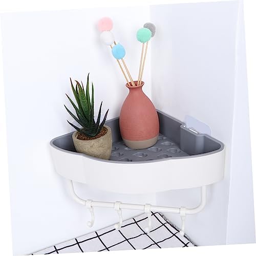 Bathroom Storage Shelf No Punching Plastic Organizer