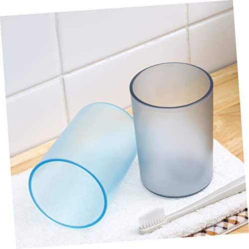 Elegant Transparent Toothbrush Cup for Adults and Kids