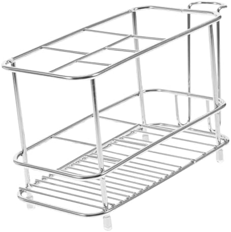 Stainless Steel Toothbrush Holder Shower Rack