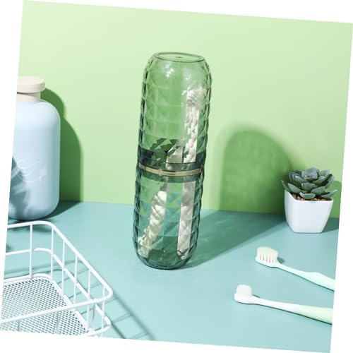 HOLIDYOYO Style Toothbrush Cup Holder for Travel Camping