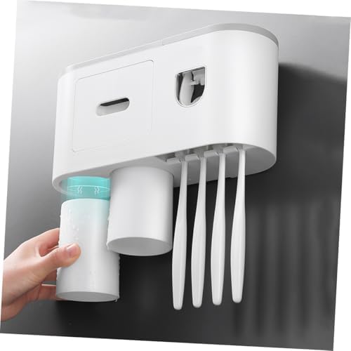 Wall-Mounted Toothbrush Organizer