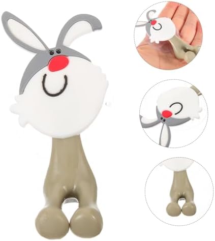 Ciieeo Cute Rabbit Toothbrush Holder Suction Cup Rack for Kids