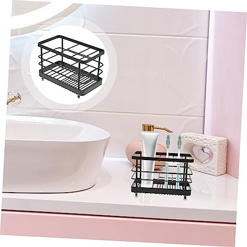 RORPOIR Toothbrush Holder with Drainage and Storage