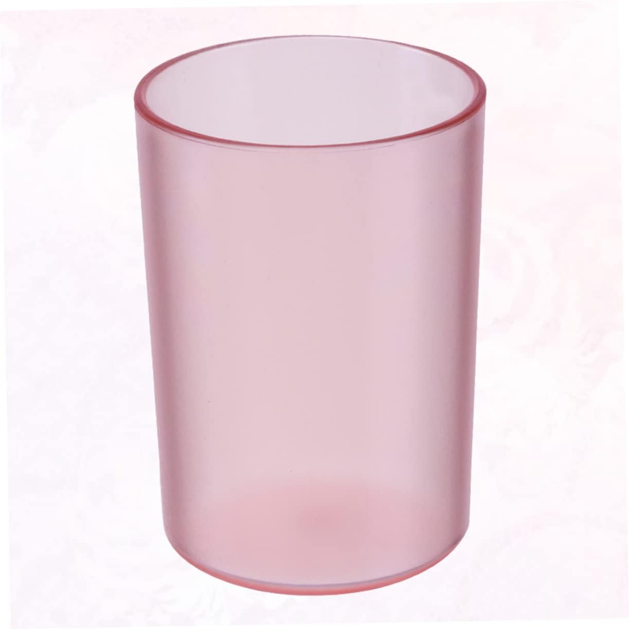 Sturdy Reusable Transparent Toothbrush Cups for Adults Home Bathroom Essentials