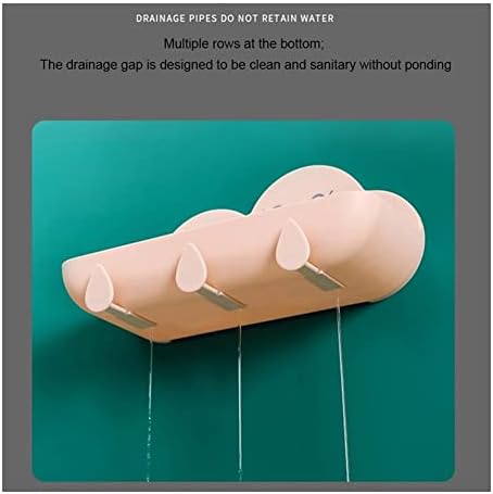 ANNBKA Pink Creative Pink Cloud-Shaped Shower Caddy