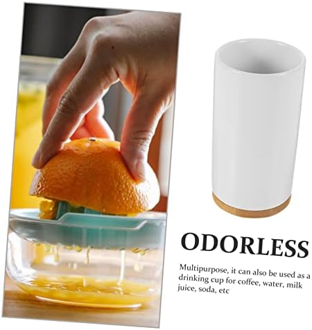 Elegant Ceramic Toothbrush Cup