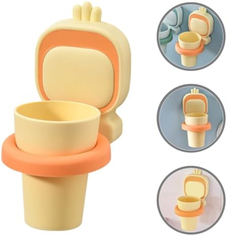 Excearth Toothbrush Holder Wall-Mounted Space-Saving Durable Organizer