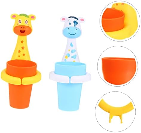 Adorable Cartoon Wall-Mounted Toothbrush Toothpaste Rack