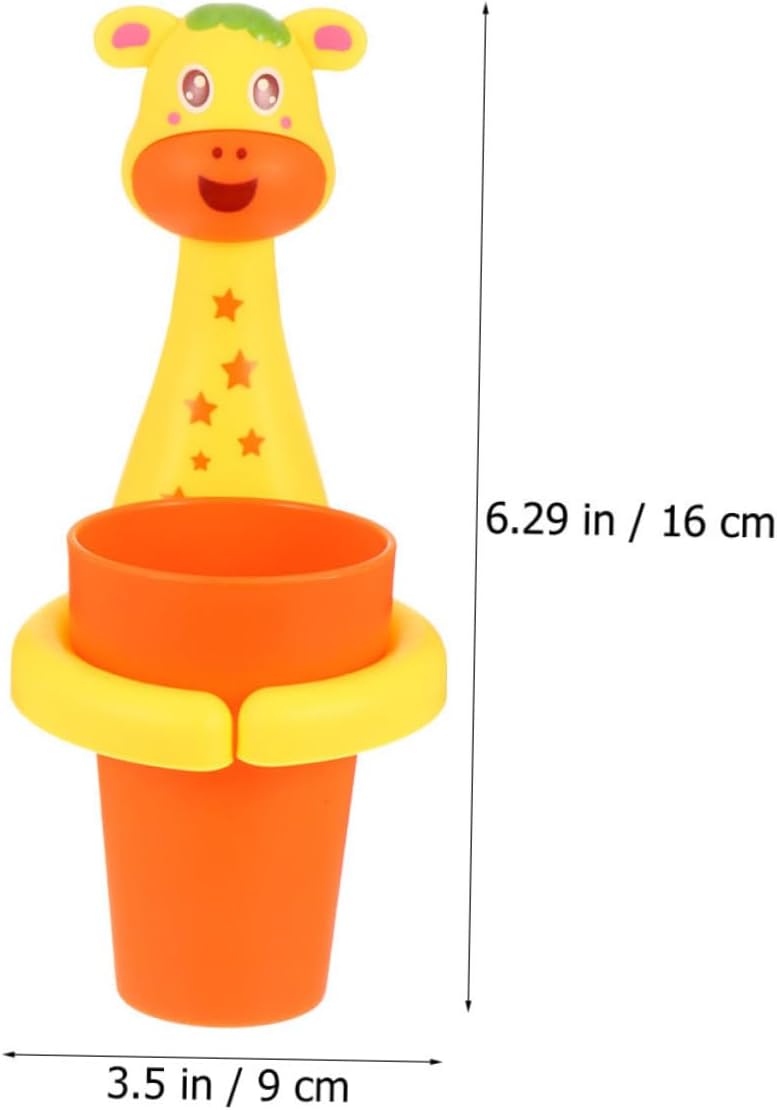 SOPOTUTU Cartoon Animal Toothbrush Holder