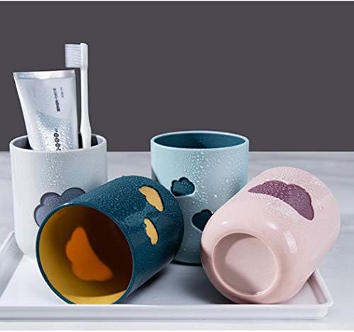 4-Piece Travel Toothbrush Set Upscale Bathroom Accessories