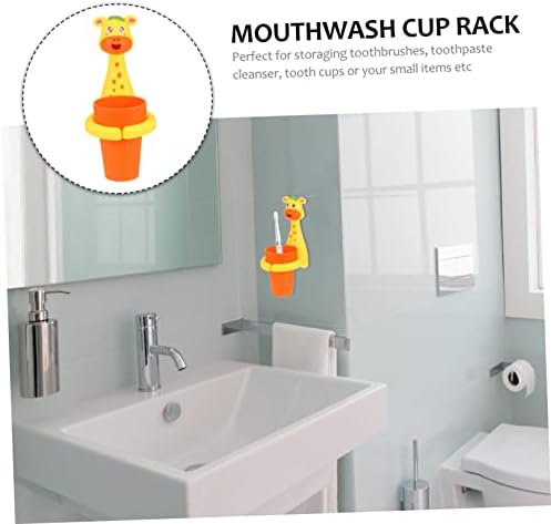 Efficient Durable Toothbrush Cup Rack for Home Use