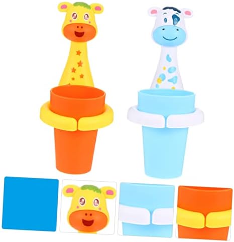 SOPOTUTU Cartoon Animal Toothbrush Holder