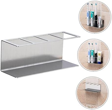 Stainless Steel Toothbrush Holder with Slots